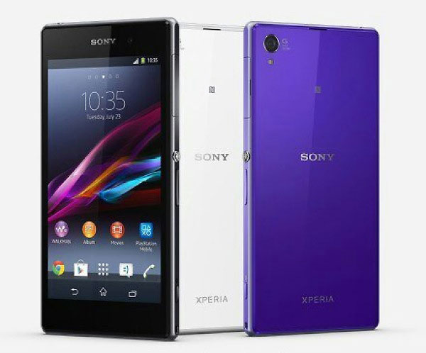 color models of xperia z1 android phone with os 4.3 all series