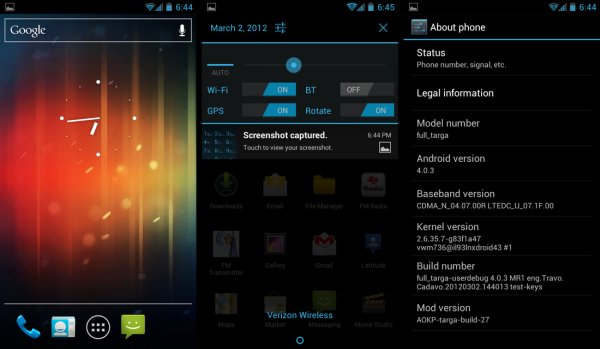 review android custom roms AOKP details