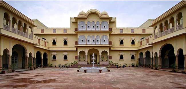 Indian culture and history travel to Nahargarh Fort in Jaipur