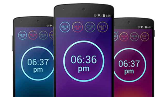 Neon Alarm Clock Free - Alarm Clock 