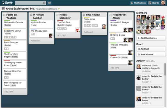 Trello app for freelancers