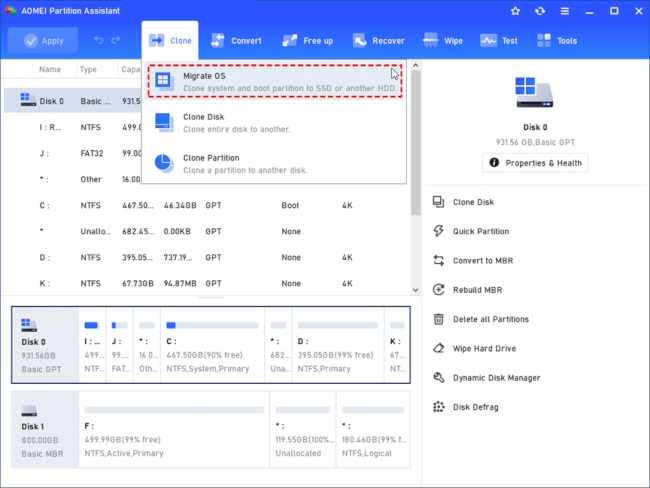 Bonus tips: How do I transfer Windows OS to SSD without reinstalling